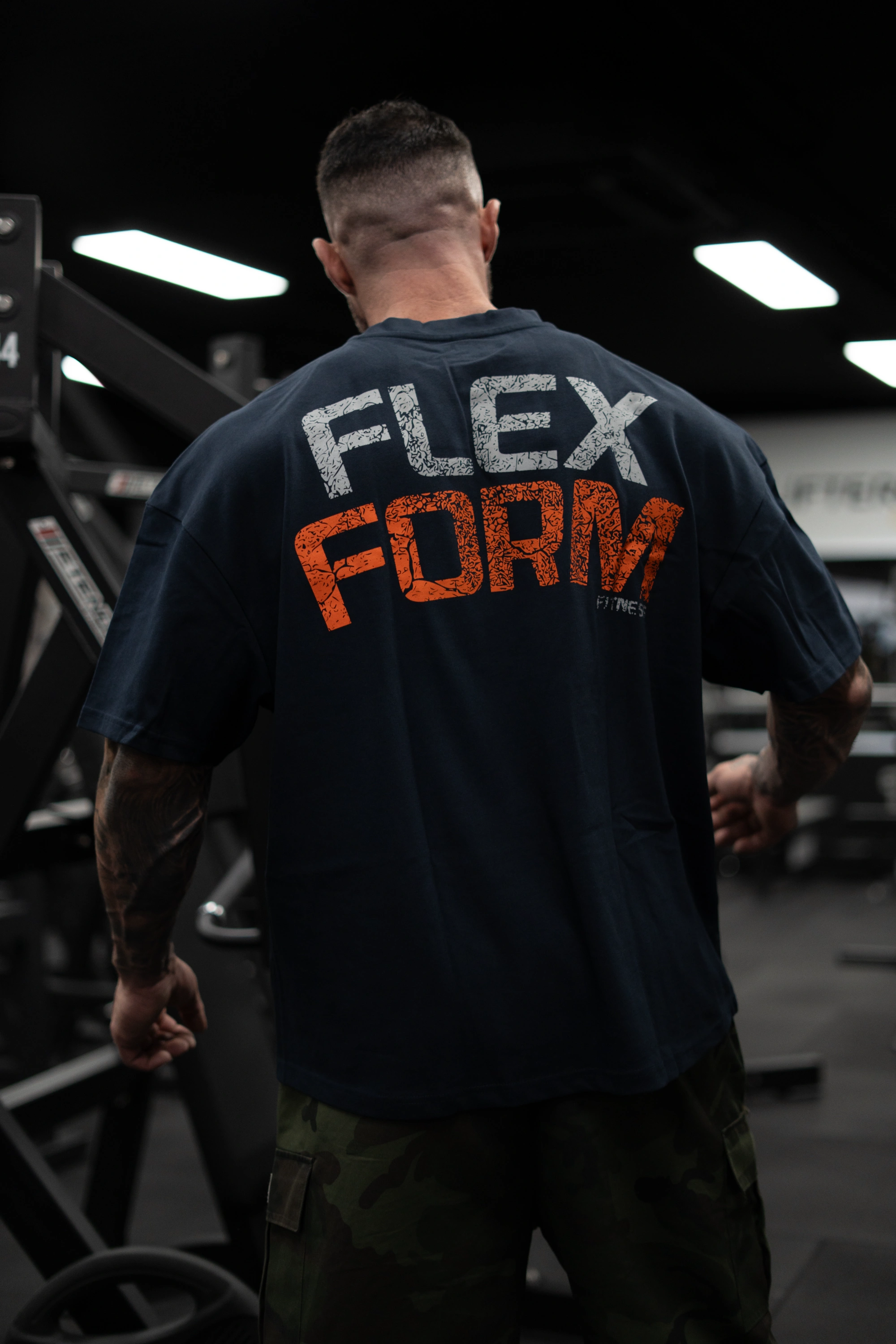 CAMISETA SUPEROVERSIZE OLYMPIC BAR BAW HOMBRE - Vista 4